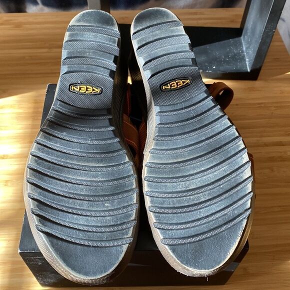 Keen leather and nylon sandal with buckle ankle strap - Picture 4 of 5